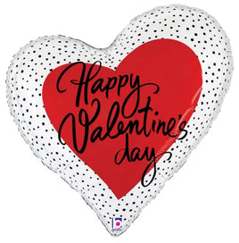 28" Valentine Dots Heart