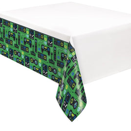 Gamer Birthday Rectangular Plastic Table Cover  54 x 84""