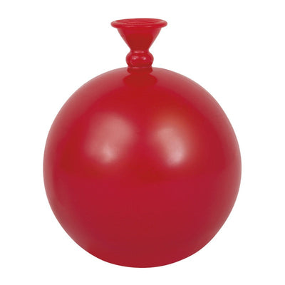 Matte Red Sphere Balloon Weight