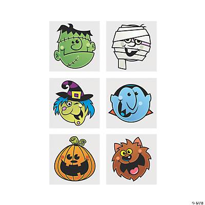 BOO BUNCH TATTOOS  72 CT. 