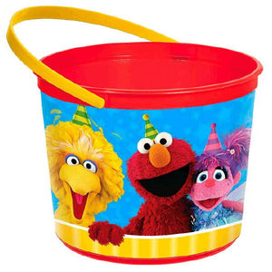 Sesame Street Favor Container  6 1/4 in. X 5 in.  1 ct.