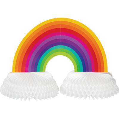 Rainbow Honeycomb Centerpiece