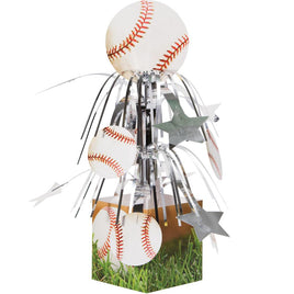BASEBALL FOIL CASCADE CENTERPIECE 1 CT.