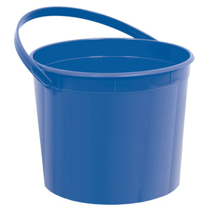 ROYAL BLUE PLASTIC BUCKET  1 CT. 