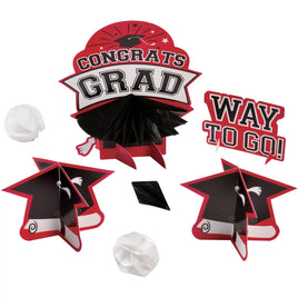 Grad Table Decorating Kit - Red