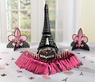 A Day in Paris Table Decorating Kit 1 Pkg