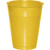 16oz. School Bus Yellow Plastic Cups 20 ct.