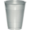 16oz. Shimmering Silver Plastic Cups 20 ct.
