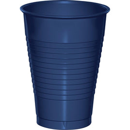 12 oz Navy Plastic Cups 20 ct