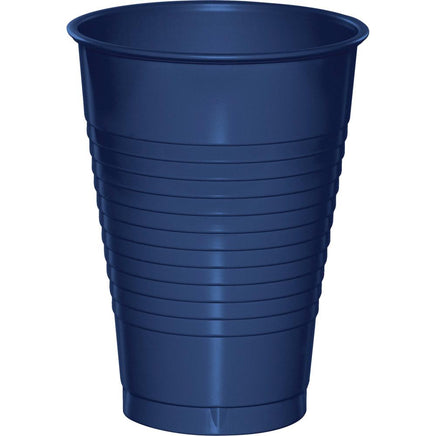 12 oz Navy Plastic Cups 20 ct