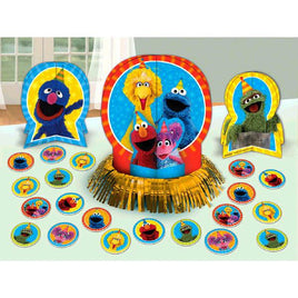 Sesame Street Table Decorating Kit 23 pc.  1 kit 