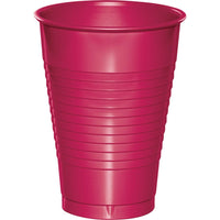 12 oz Hot Pink Plastic Cup 20 ct