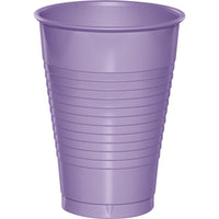 12 OZ. LUSCIOUS LAVENDER PLASTIC CUPS 20 CT. 