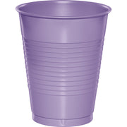 16oz. Luscious Lavender Plastic Cups 20 ct.