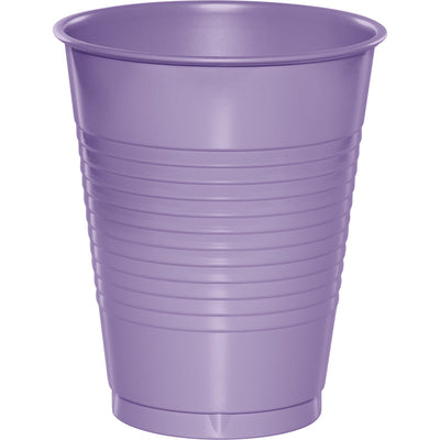16oz. Luscious Lavender Plastic Cups 20 ct.