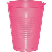16oz. Candy Pink Plastic Cups 20 ct.
