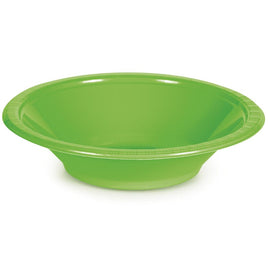 FRESH LIME PLASTIC BOWLS 20 CT.