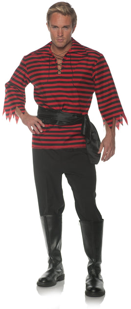 PIRATE SET - BLACK /RED 