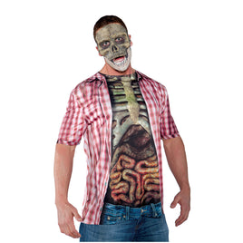 Photo Real Shirt - Skeleton With Guts
