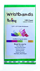 ADHESIVE WRISTBAND 100 ct.
