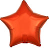 19" Orange Foil Star