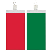 Red/Green Plastic Tablecover 1 ct.