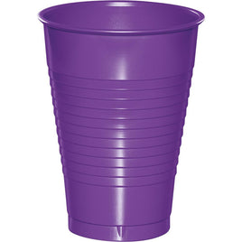 12 OZ. AMETHYST PLASTIC CUPS 20 CT. 