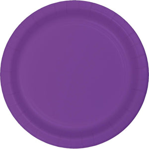 AMETHYST PAPER LUNCH PLATES 24 CT. 
