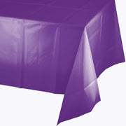 AMETHYST PLASTIC TABLECOVER  54IN. X 108IN.  1CT. 