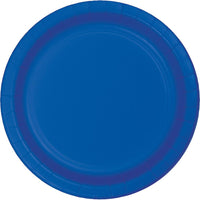 9 in. Cobalt Blue Lunch Paper Plates 75 ct. 