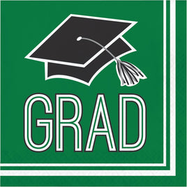 School Spirit Green Lunch Napkins 36 ct.