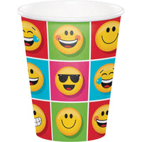 9 oz. Show Your Emojions Paper Cups 8 ct 