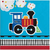 ALL ABOARD BEVERAGE NAPKINS 16 CT. 