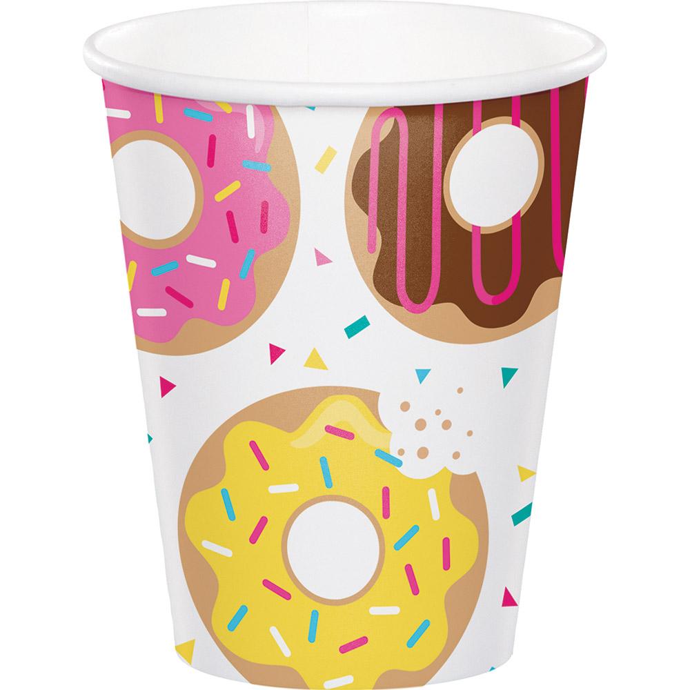 9 oz. Donut Time Paper Cups 8 ct.