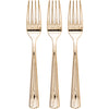 Metallic Gold Forks 24 ct.