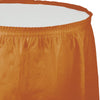 PUMPKIN SPICE  14'x29" PLASTIC TABLE SKIRT 1 CT. 