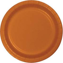 PUMPKIN SPICE PAPER LUNCH PLATES 24 CT. 