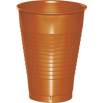 12  OZ. PUMPKIN SPICE PLASTIC CUPS 20 CT. 