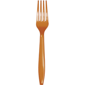 PUMPKIN SPICE FORKS 24 CT. 