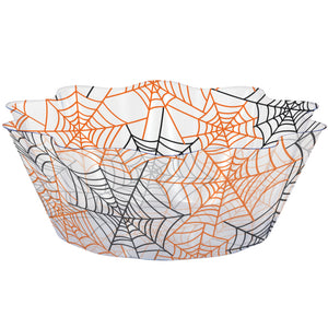 8" Spiderwebs Fluted Bowl 1 ct.