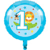 ONE IS FUN-BOY 18' METALLIC BALLOON 1 CT. 