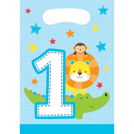 ONE IS FUN-BOY LOOT BAGS 8 CT.