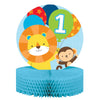 ONE IS FUN-BOY HONEYCOMB CENTERPIECE 1 CT. 