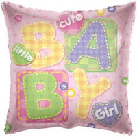 18" Baby Girl Big Letters Foil Balloon
