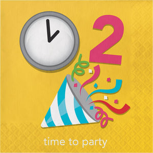 Time To Party Luncheon Napkins 16 ct.