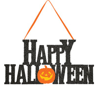 Glitter Happy Halloween Sign 1 ct.