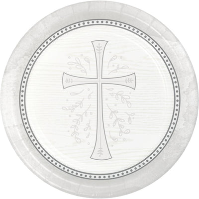 DIVINITY SILVER 7 INCH PLATE 8 CT