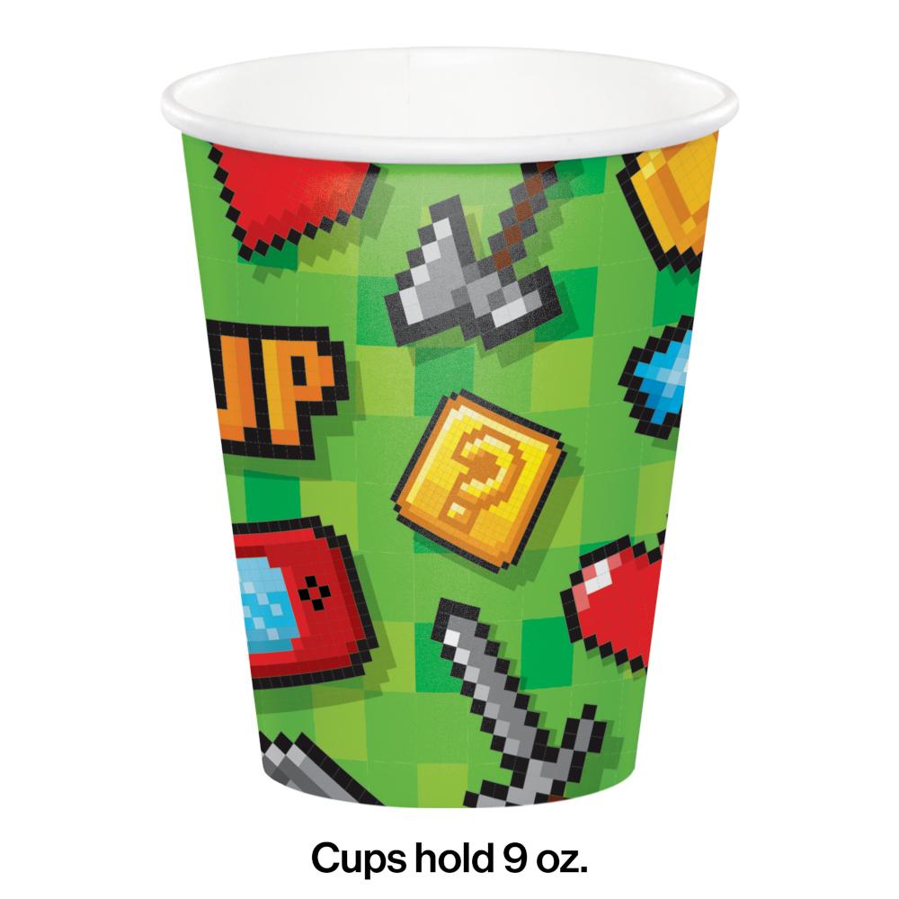 GAMING PARTY 9 OZ CUP 8 CT