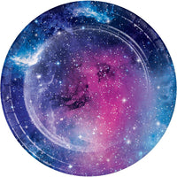 7 in. Galaxy Party Dessert Paper Plates 8 ct. 