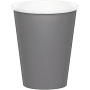 9OZ. GLAMOUR GRAY PAPER CUPS 24 CT. 